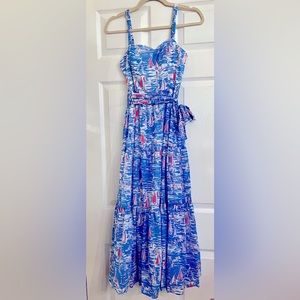 Rare Lilly Pulitzer Analeese Midi 00 Boatylicious